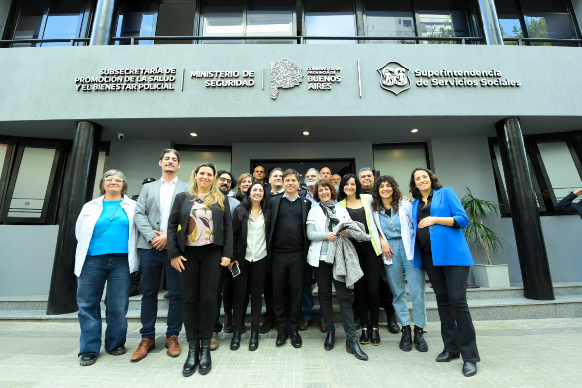 Se inauguró un nuevo espacio para el cuidado de la salud mental en el ámbito policial