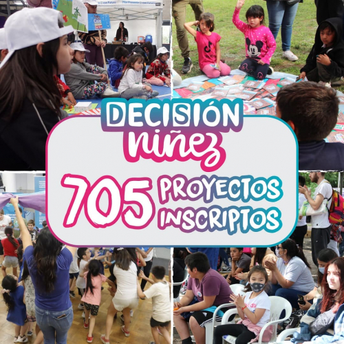 Más de 6.000 chicos y chicas presentaron sus proyectos para Decisión Niñez