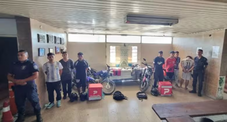 Cayó la banda de “Los Rapis” que robaba motos a los repartidores en La Matanza