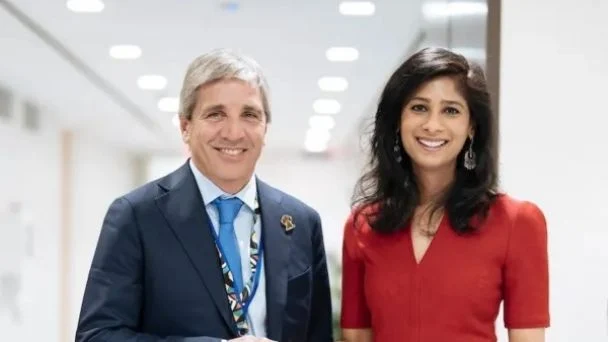 Caputo se reunió con la subdirectora del FMI: «Nos manifestó su apoyo y confianza”