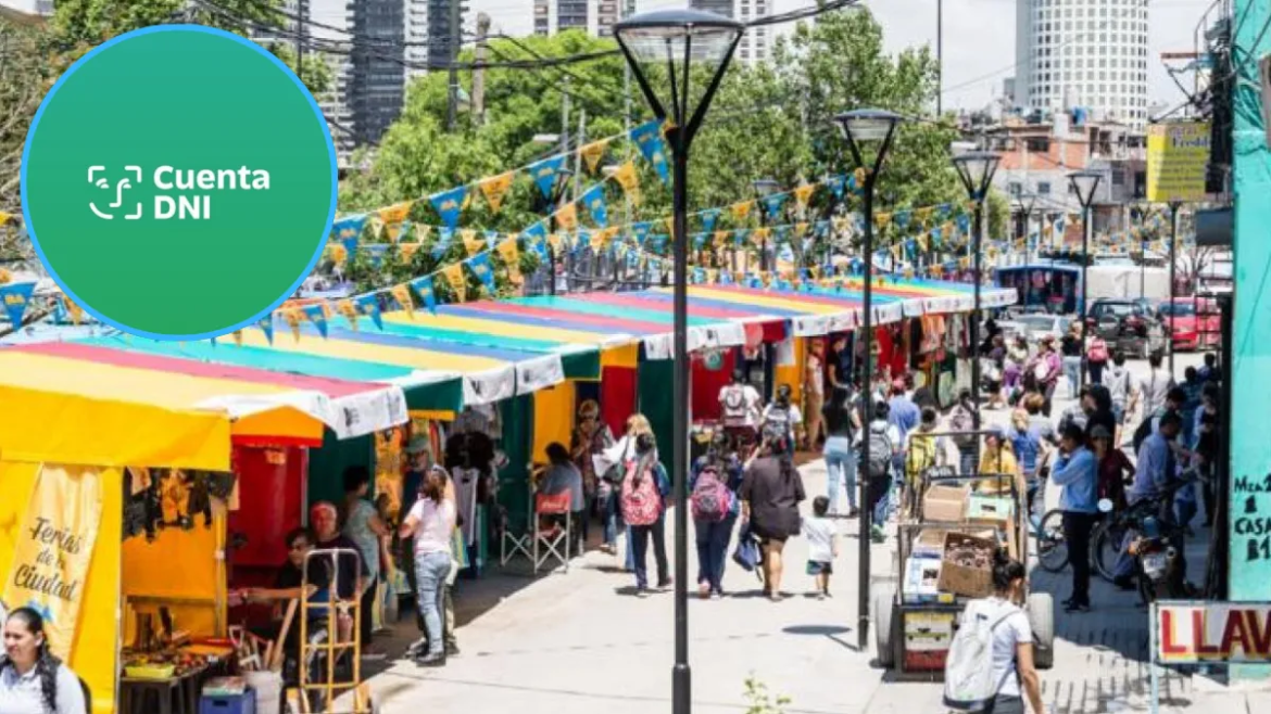 Durante Semana Santa habrá reintegros del 40 por ciento con Cuenta DNI en ferias y paseos de la ciudad