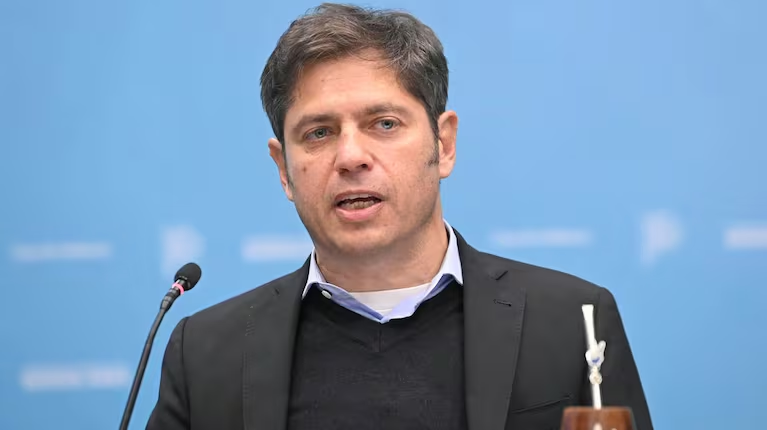 Kicillof fue el único gobernador en acercarse a Matheu para respaldar a Cristina Kirchner