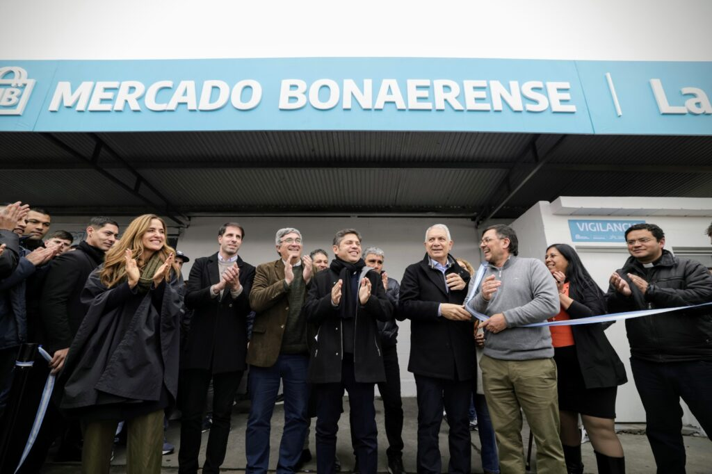 Con Alak y Kicillof, se inauguró en La Plata el Mercado Bonaerense Fijo