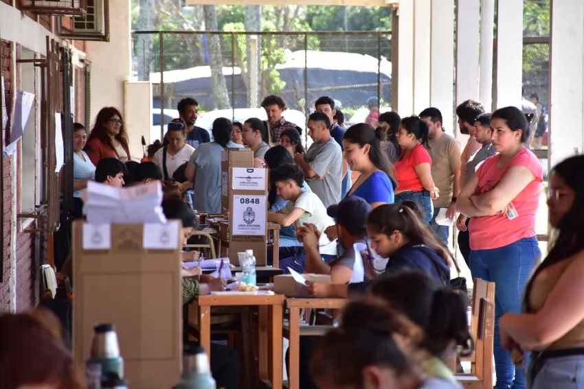 Alta participación en Corrientes: más del 59% del padrón ya votó antes de las 16:30