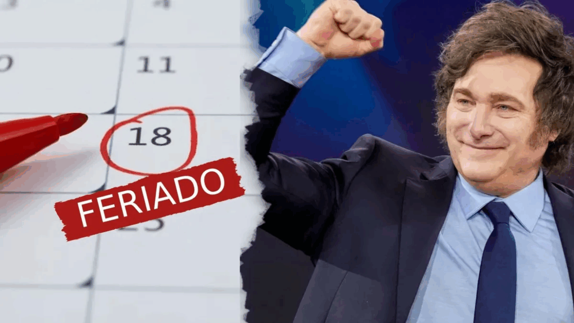 CONFIRMADO: el lunes 18 de agosto es feriado y habrá un finde XXL de 4 días