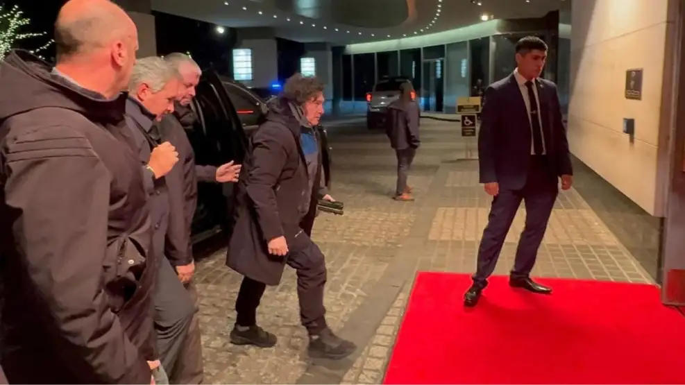 Milei llegó a Washington para participar del primer encuentro de la Junta de Paz impulsada por Trump