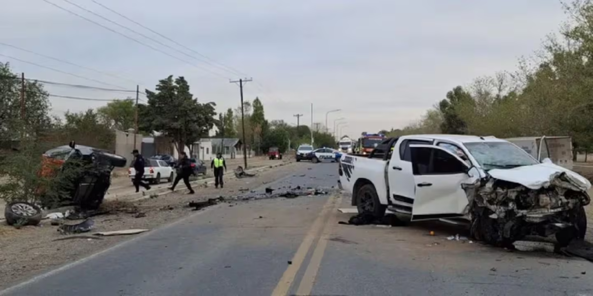 Tragedia vial: dos policías murieron tras un choque frontal provocado por un conductor alcoholizado