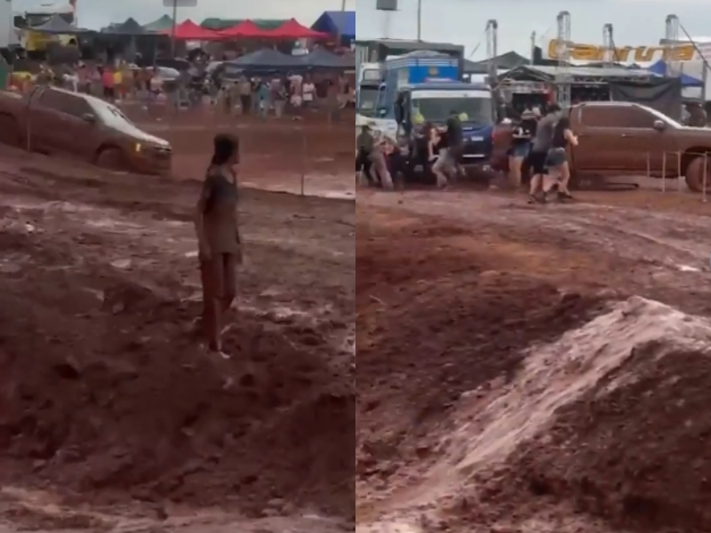 Caos en un evento 4×4: una camioneta embistió al público en un “trompódromo” clandestino en Misiones