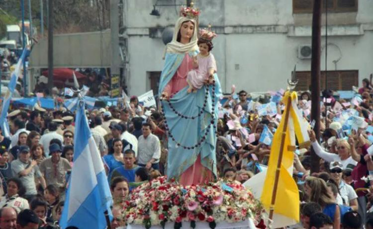 San Nicolás celebra el 43° aniversario de la Virgen del Rosario con miles de peregrinos