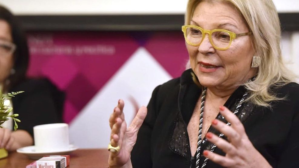 Elisa Carrió consideró que Cristina Kirchner ‘pudo ser una gran presidenta’, pero que se convirtió en una ‘vedette venida a más’