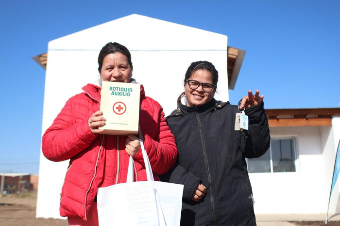 “Sin la decisión política de Kicillof, estas casas no hubieran sido posibles”
