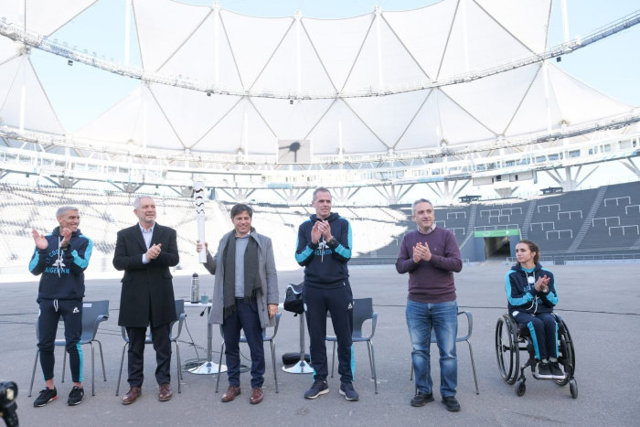 Juegos Paralímpicos: Kicillof y Larroque despidieron a la delegación bonaerense