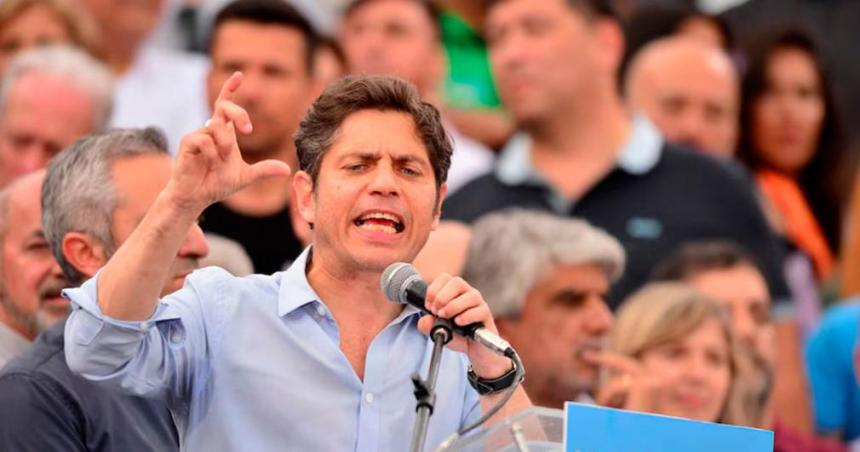 Fuerte mensaje de unidad de Axel Kicillof al PJ: “Los mejores días siempre fueron con Cristina”