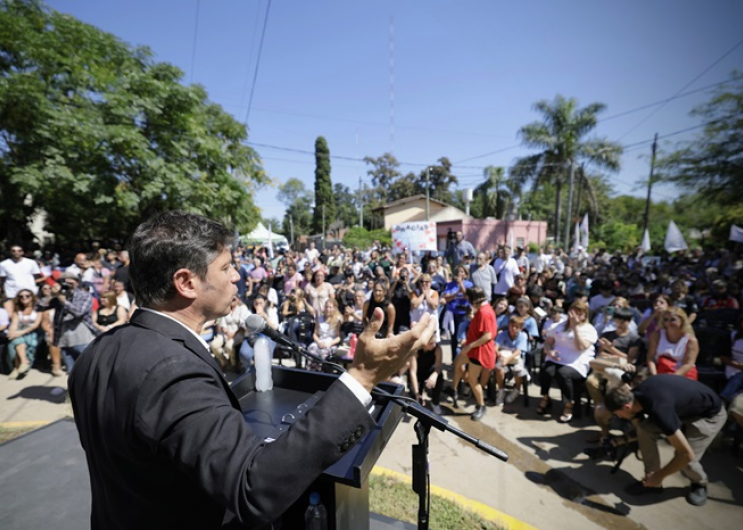 Kicillof: “En la Provincia no creemos en el ajuste, creemos en ampliar derechos para mejorar la vida de los bonaerenses»