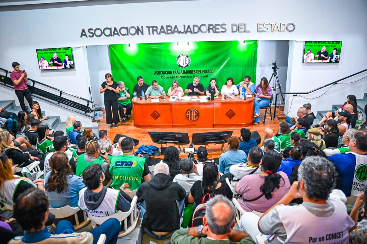 ATE anunció otro paro nacional y nuevas medidas contra Milei: «El empleo público está en emergencia»