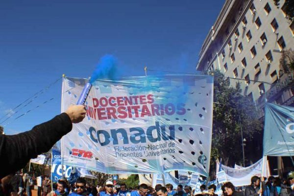 Semana con dos días de paro de docentes universitarios contra las políticas de Javier Milei