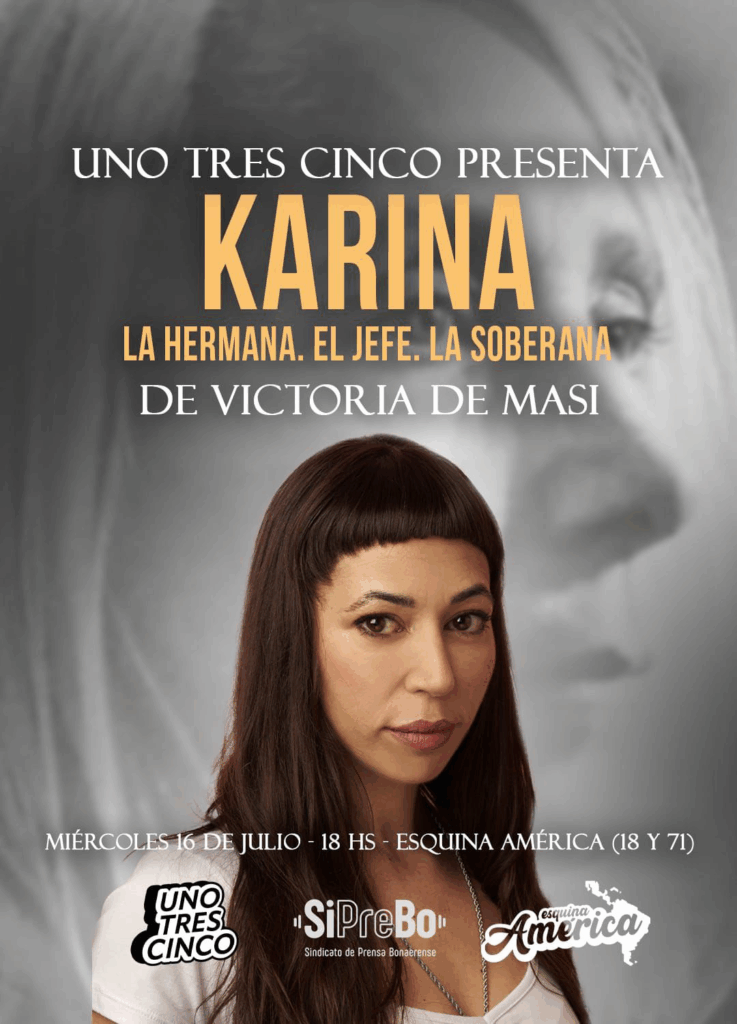Victoria De Masi presenta en La Plata su biografía sobre Karina Milei