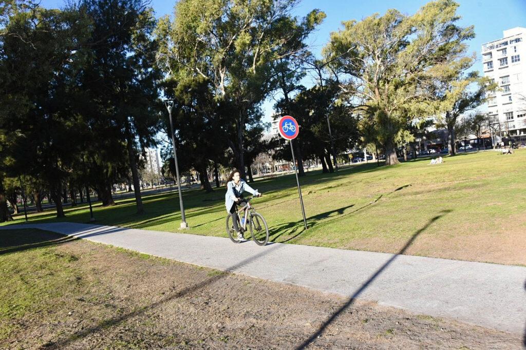 La Plata: El Municipio completó la primera etapa de la puesta en valor del Parque San Martín