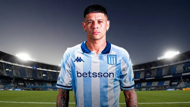 Marcos Rojo ya entrena con Racing y viajó a Uruguay para debutar en la Copa Libertadores
