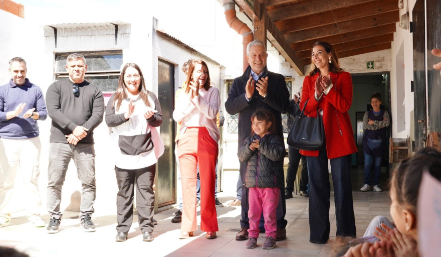 La Plata: Con la presencia de Alak, inició la puesta en valor de la Casa del Niño Paulo VI en Tolosa