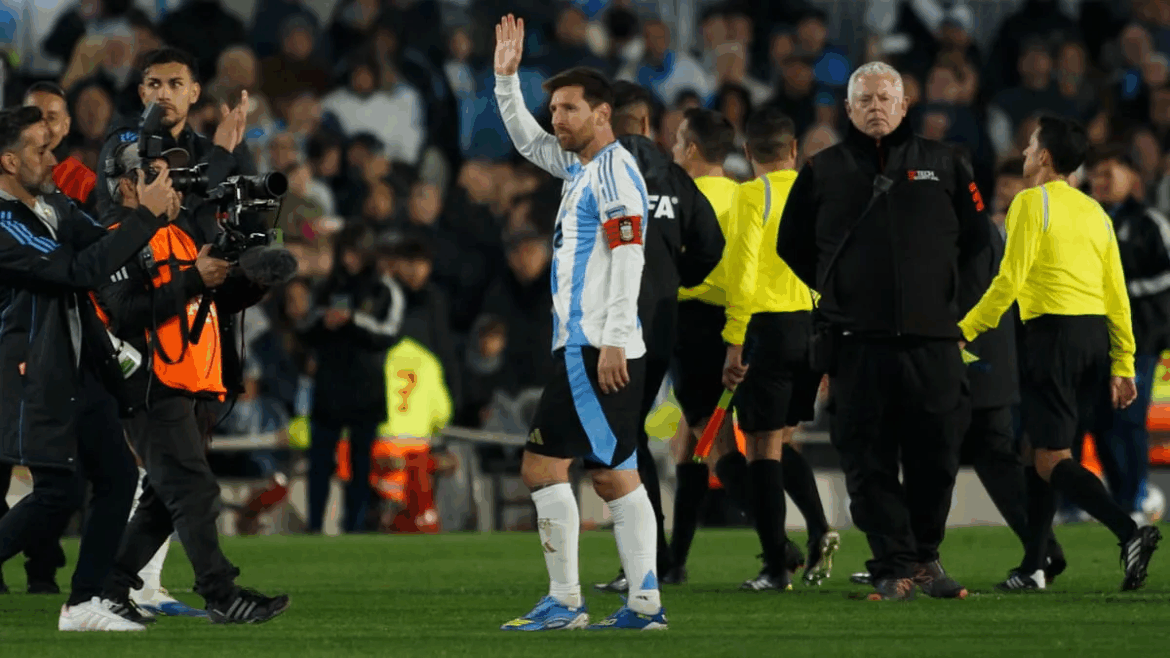 Messi se despidió del público argentino con dos goles y un mensaje inolvidable