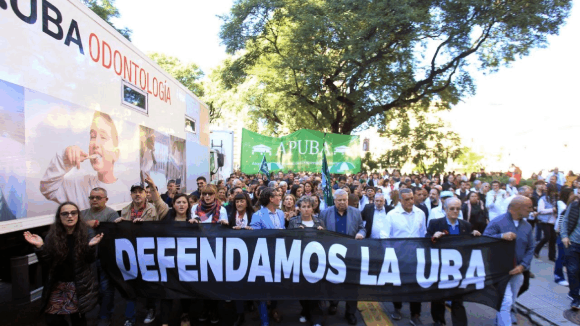 La UBA convoca a una marcha en defensa de la Ley de Financiamiento Universitario