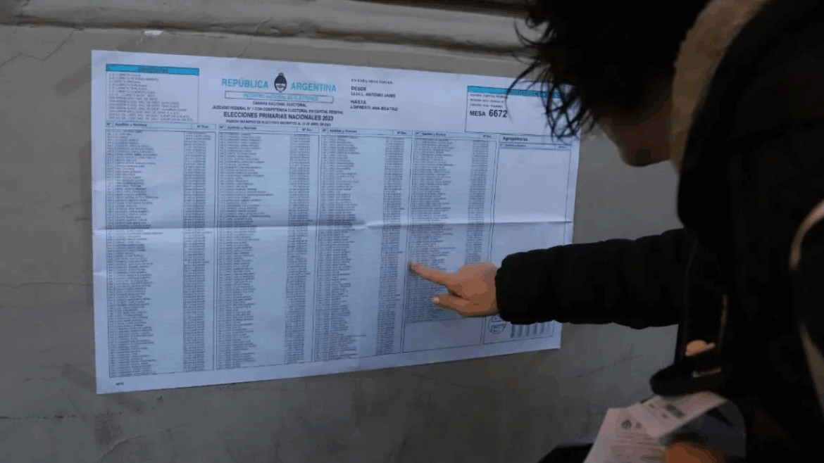 🗳️ Elecciones 2025: Ya se puede consultar el padrón definitivo y el lugar de votación