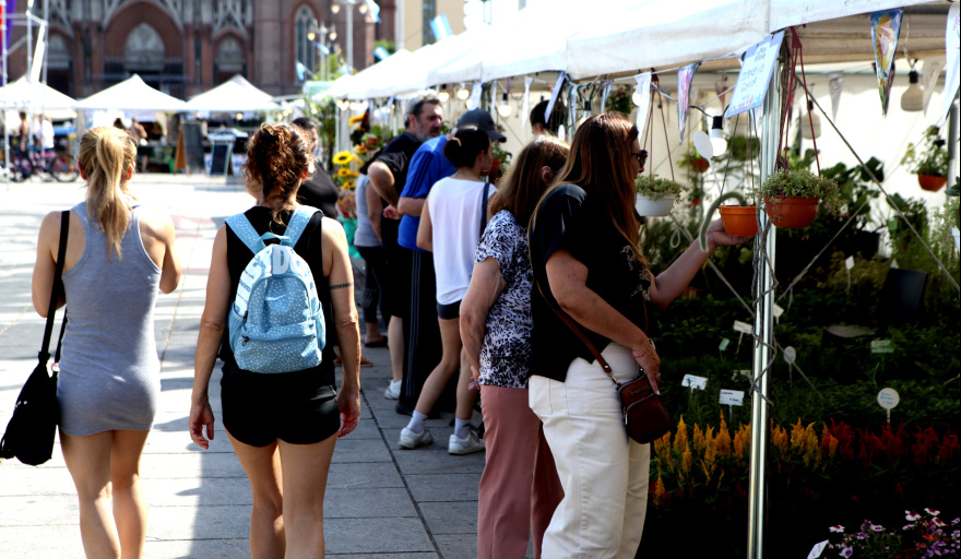 Vuelve La Plata en Flor, tres días para disfrutar de flores, música y gastronomía