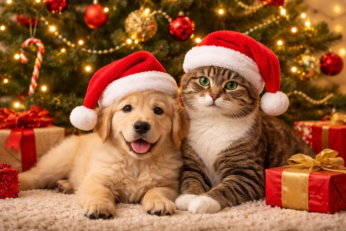 Fiestas y mascotas: cómo proteger la salud de perros y gatos en fin de año