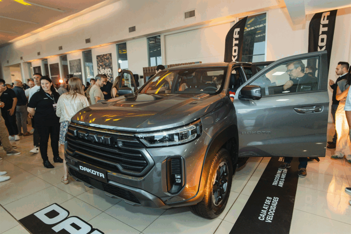 Giama presentó la nueva Ram Dakota en Mar del Plata