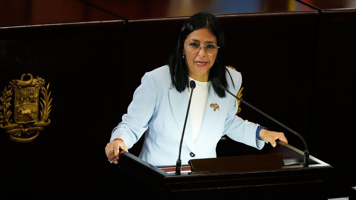 Delcy Rodríguez impulsa una ley de amnistía general para presos políticos en Venezuela