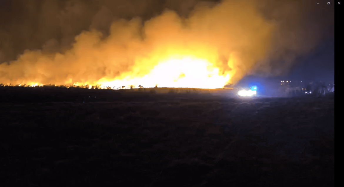 Grave incendio forestal cerca de Mar del Plata: el fuego ya consumió más de 200 hectáreas