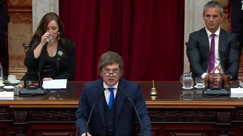 Milei inauguró las sesiones ordinarias y anunció un año con 90 reformas estructurales