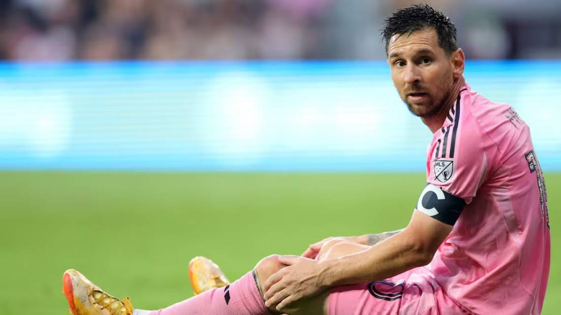 Alarma mundialista: Messi salió lesionado en Inter Miami y en Argentina siguen de cerca su recuperación