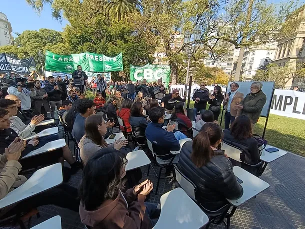 Nueva presión sobre Milei: universidades llevaron las clases públicas a Tribunales para exigir el financiamiento