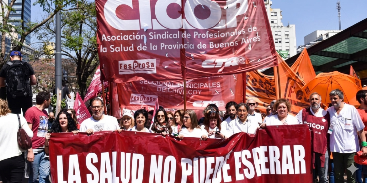 Médicos de CICOP paran este miércoles y se suman a la Marcha Federal en defensa de la salud pública