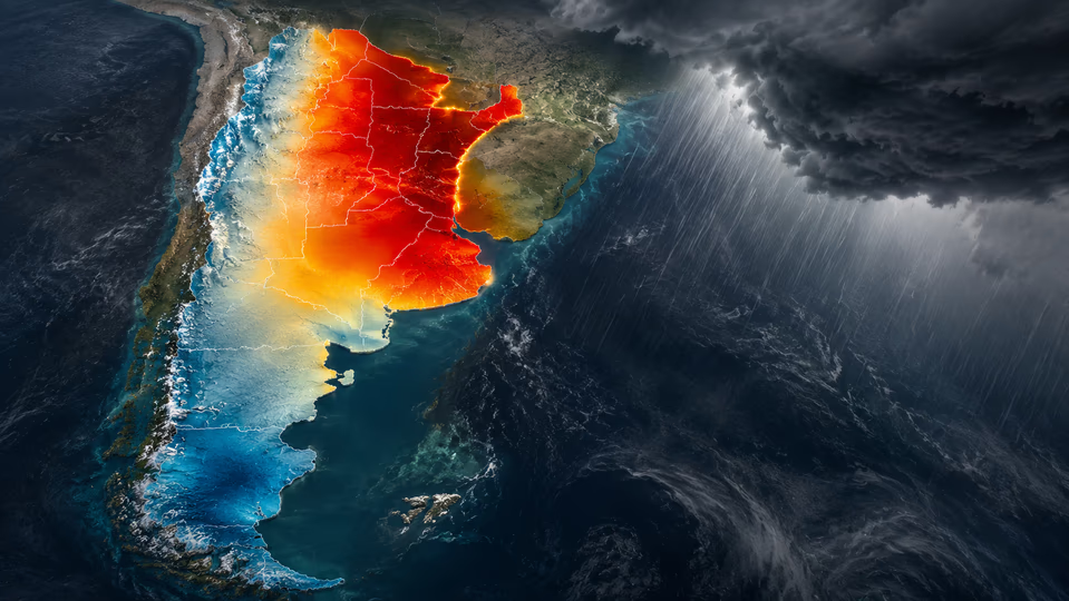 Alertan por un fuerte fenómeno de El Niño: prevén lluvias intensas e inundaciones en gran parte de Argentina
