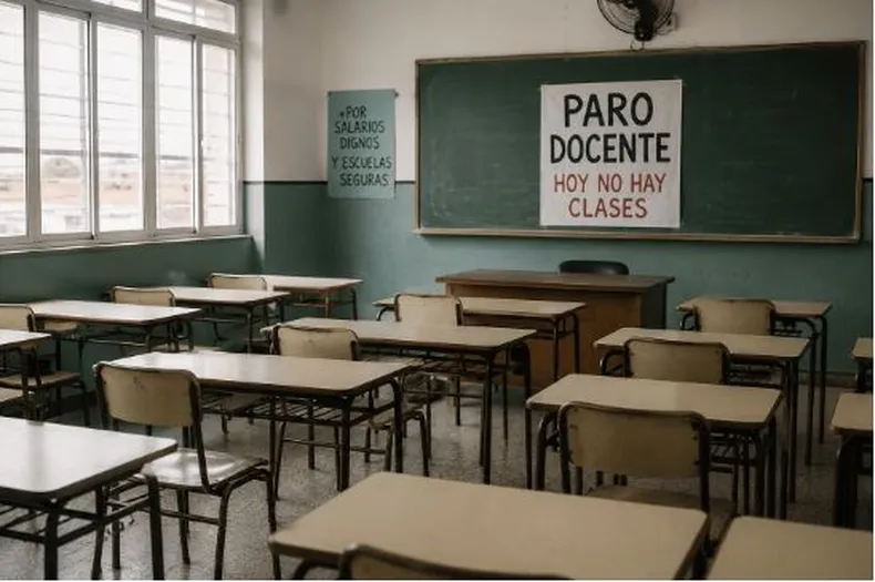 Fuerte paro docente en la Provincia: gremios aseguran un 95% de adhesión y presionan a Kicillof por salarios y seguridad