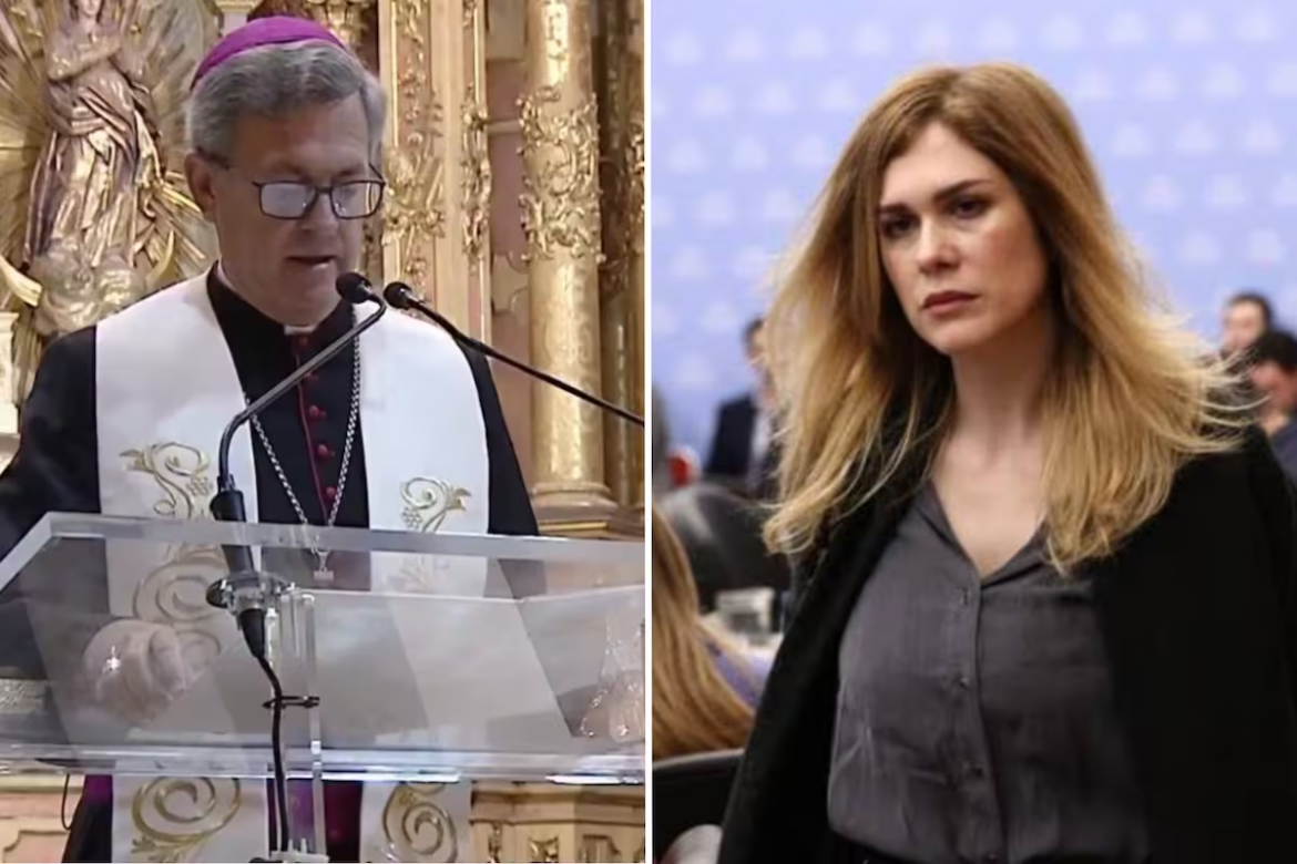 Nueva polémica entre Lilia Lemoine y el arzobispo García Cuerva tras el Tedeum del 9 de Julio