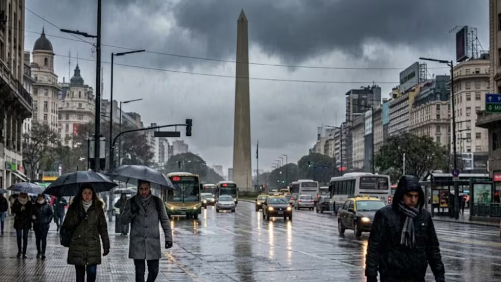 Vuelve la lluvia a Buenos Aires: cómo estará el tiempo durante los próximos días