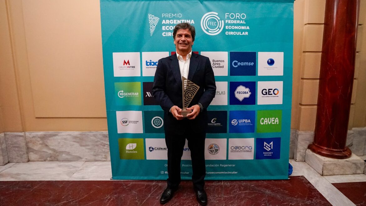 Ceamse fue reconocida nuevamente con el Premio Argentina Economía Circular 2026.
