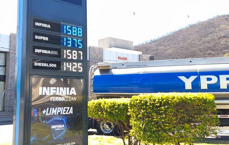 YPF retocó los precios de los combustibles y habrá valores diferentes según cada estación