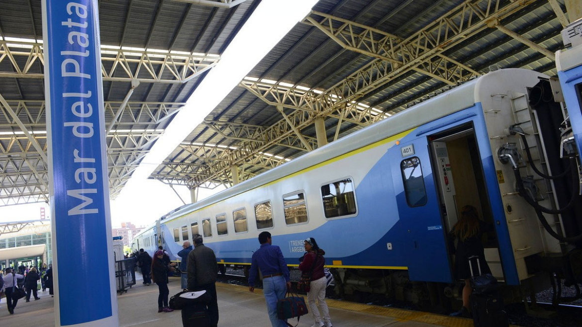 Trenes Argentinos habilitó la venta de pasajes a Mar del Plata para octubre y noviembre