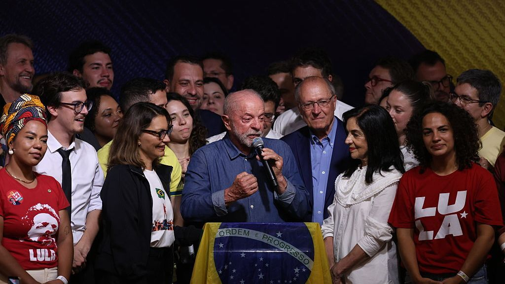 Lula celebró su reelección con críticas a Bolsonaro y promesas de cambios para Brasil